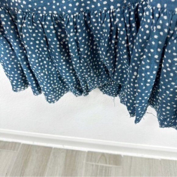 NEW One Teaspoon Muslin Wanderer Blue Polka Dot Dress Size S - Picture 8 of 11